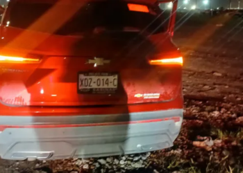 Choca ebrio en Nuevo Laredo
