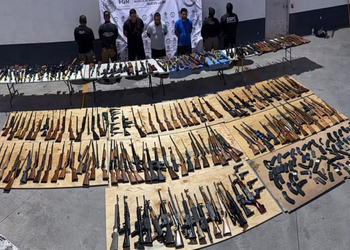Decomisan armas provenientes de Texas