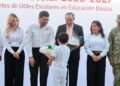 Da secretario de Finanzas banderazo inicial al ciclo escolar 2026-2027 en Matamoros
