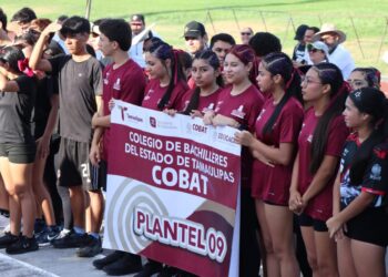 Realizan Gobierno de Reynosa y Gobierno Estatal Encuentro Estatal Deportivo Inter COBAT 2026