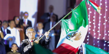 Gobierno de Tamaulipas llevó a cabo el 216 aniversario del grito de independencia