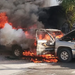Brutal incendio en Nuevo Laredo