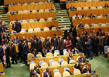 Cientos de representantes en la ONU dejan hablando solo a Netanyahu