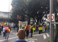 Trabajadores del DIF Nacional protestan en CDMX