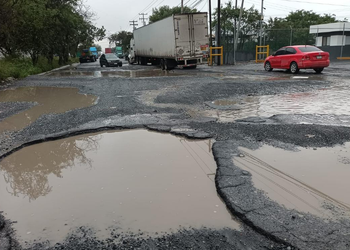 Nuevo León dañado por la lluvia