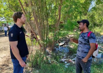 Arranca SEDUMA limpieza de drenes de la Laguna La Escondida